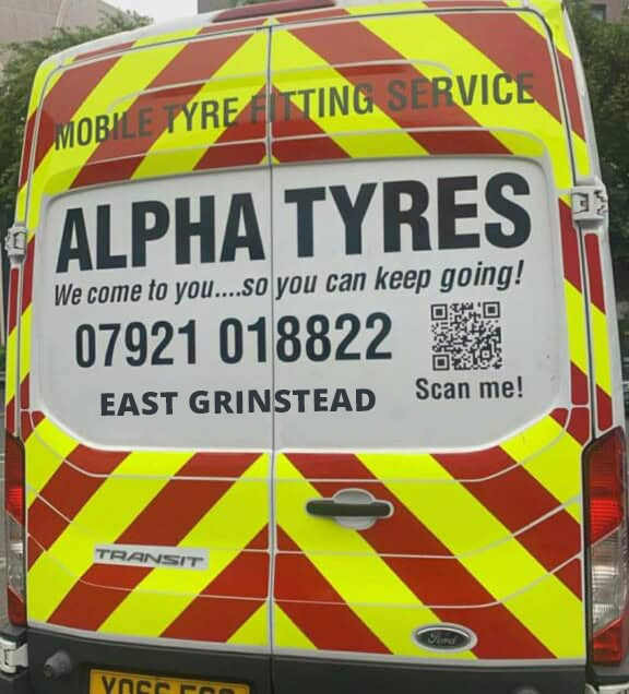 Mobile Tyre Fitting East Grinstead